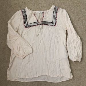 White Old Navy Tunic Shirt